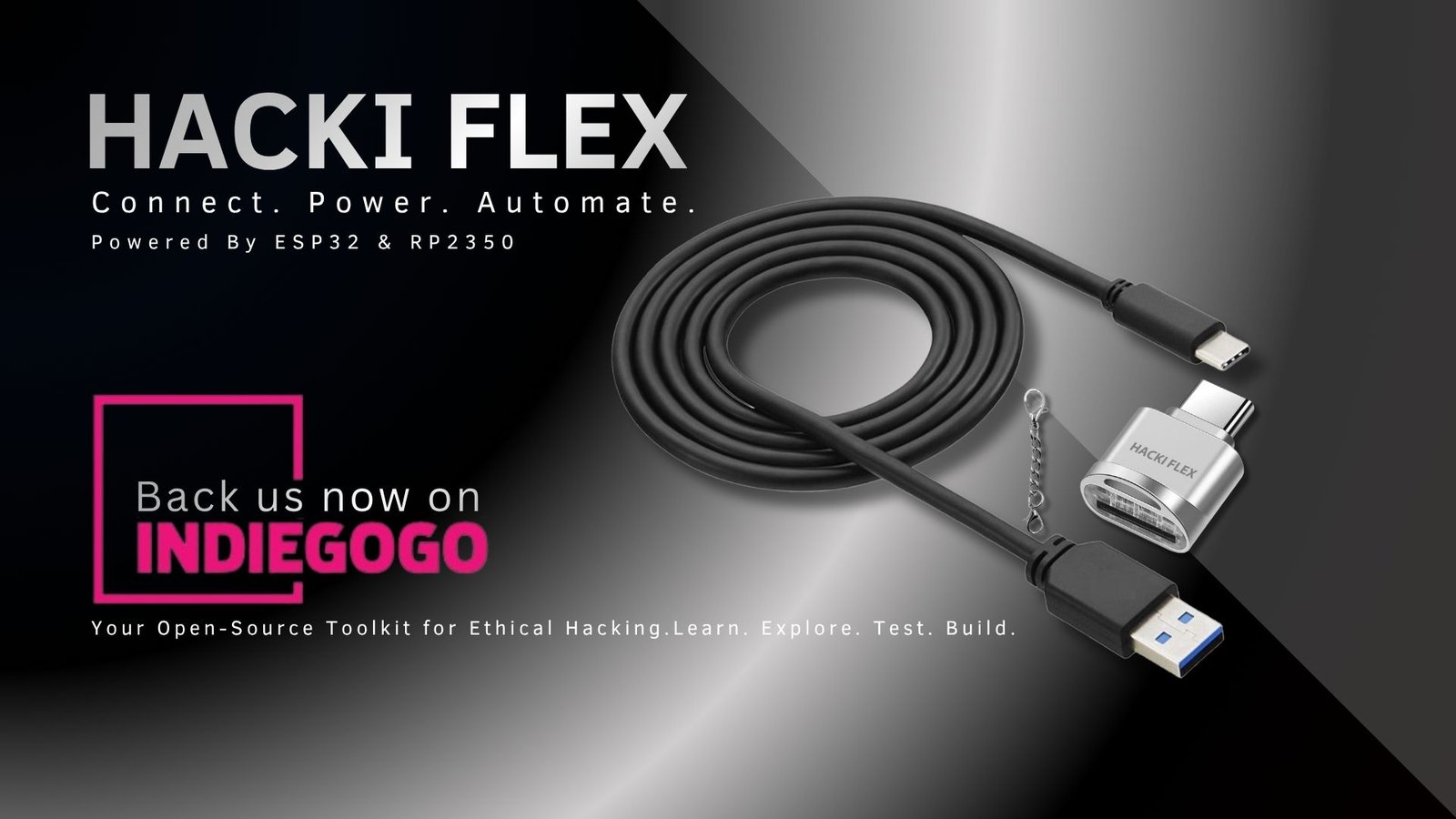 HackiFlex Indiegogo visual