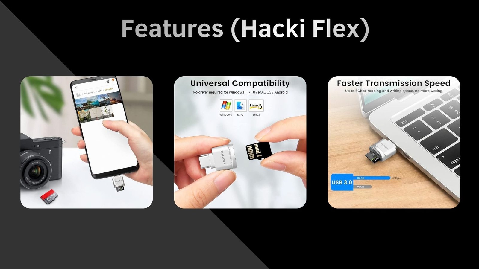 HackiFlex features and compatibility